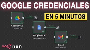 Conecta n8n con la API de Google EN 5 MINUTOS | Docs, Drive, Gmail, Sheets...