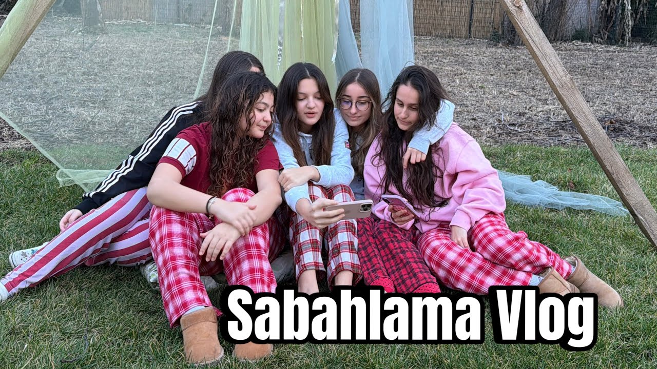 ARKADAŞLARIMLA SABAHLADIK / Tatilde Birgün Vlog