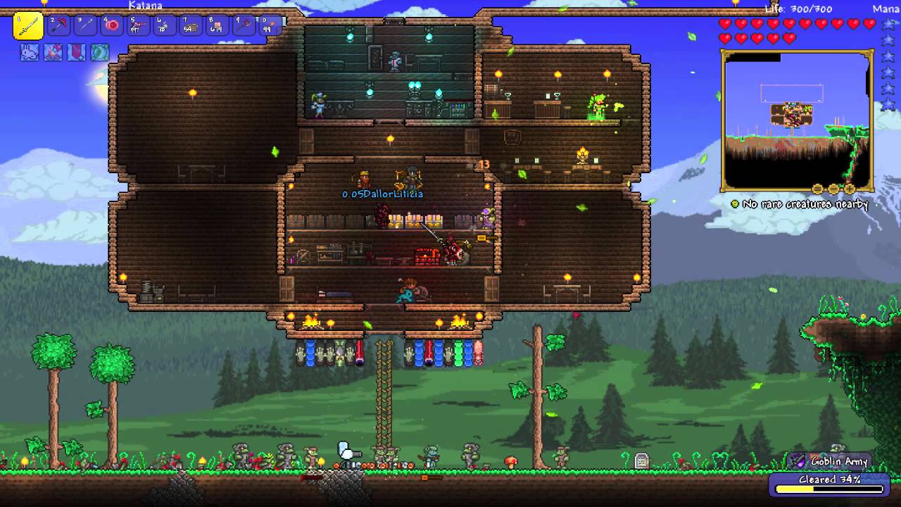 [Terraria]Expert world Goblin Army Invasion guide YouTube