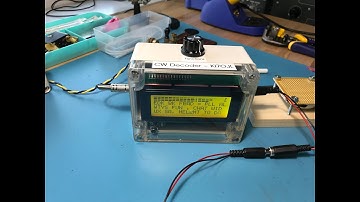 Homebrew: Arduino-based CW Decoder using My Own Algorithm, February 11-14, 2018