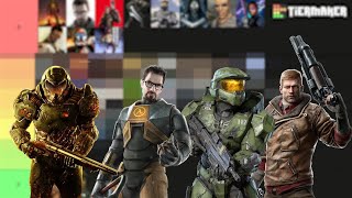 I Ranked THE BEST FPS Protagonists Of All Time