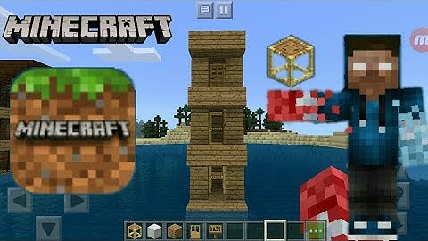 Minecraft How to make elevator so easy (no Redstone/no commands block/no mods)