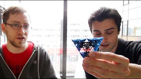 3D Printing with Cube 3: The Sierpinski Tetrahedron