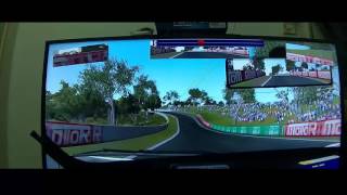 Simulator Onboard Demo Lap | rFactor 2 | Renault Megane Trophy | Mount Panorama