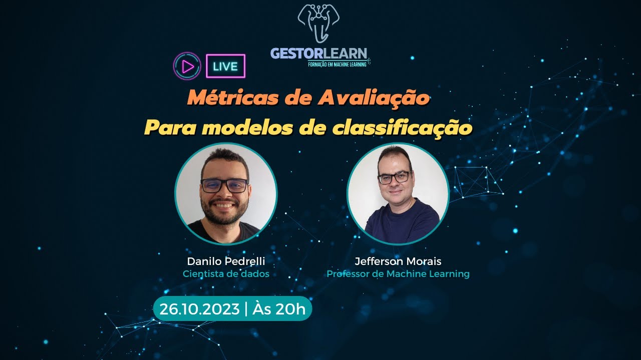 Métricas de avaliação para modelos de classificação