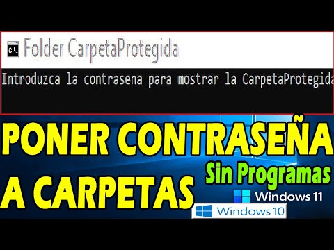 COMO PONER CONTRASEÑA