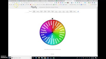 Flippity Random Name Picker
