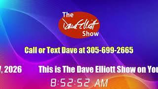 The Dave Elliott Show, streaming edition,, Monday, July 27, 2026