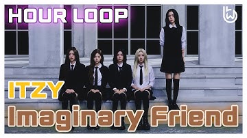 1 𝑯𝒐𝒖𝒓 𝑷𝒍𝒂𝒚: ITZY Imaginary Friend #itzy #kpop #lyrics #1hourloop #imaginaryfriend #willb #있지