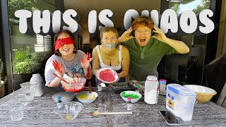 DEAF, BLIND AND MUTE COOKING CHALLENGE FT/ Will Gibb & Molly McCrann by Georgia 147,072 views 1 year ago 9 minutes, 2 seconds