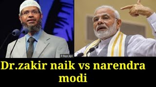 Narendra Modi told about Dr.zakir Naik
