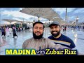 Madina ziyaraat with brother zubairriazz  jabl e uhud history  rain in madina