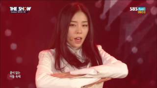 Ladies' Code | Galaxy [live on SBS The Show comeback stage 160301] [레이디스 코드]