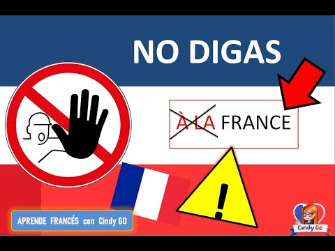 ¡NO COMETAS ESTE ERROR! 🔵⚪🔴 APRENDE FRANCÉS CON CINDY GO