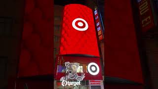 #shorts Times Square Target LED Display #tsq #timessquarenyc