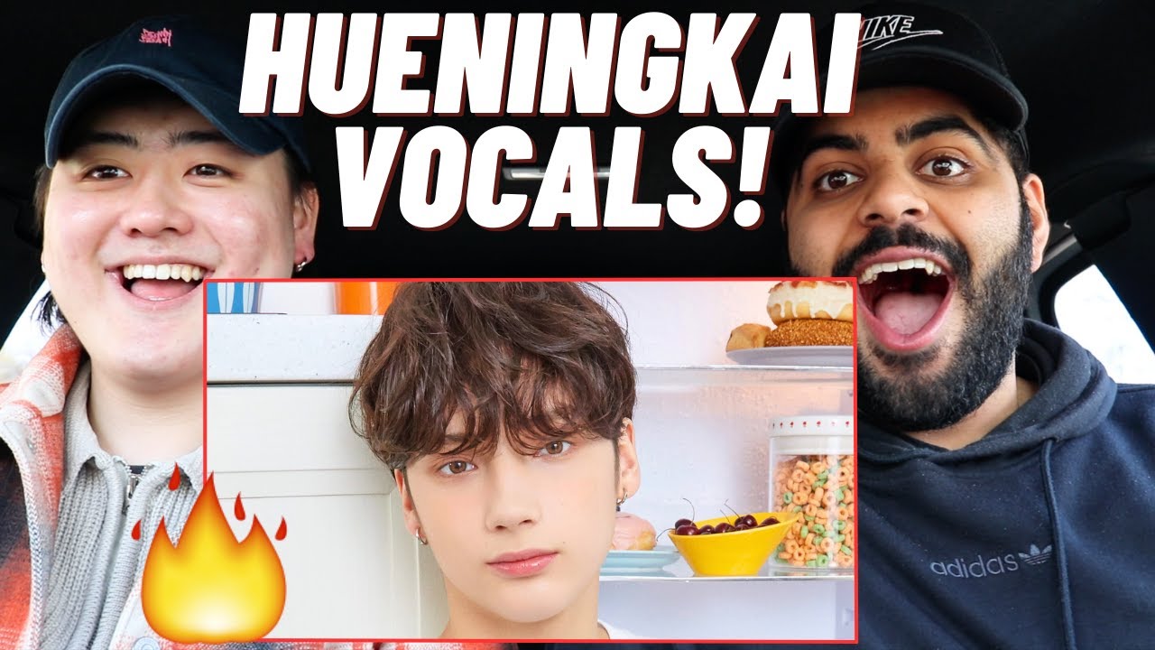 TXT HUENINGKAI - REAL VOICE [NO AUTO-TUNE] REACTION!🔥