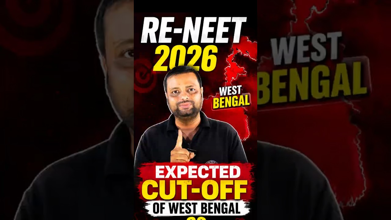 RE-NEET 2026 Expected West Bengal State Cutoff |Safe Score Revealed! #reneet2026 #cutoff #new #wb