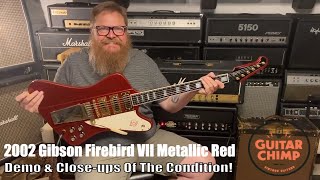2002 Gibson Firebird VII Metallic Red