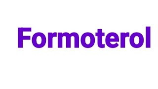 Formoterol #indication #contraindication# side effects #dosage #available forms