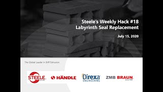 Steele Weekly Hack #18 - LABYRINTH SEAL REPLACEMENT