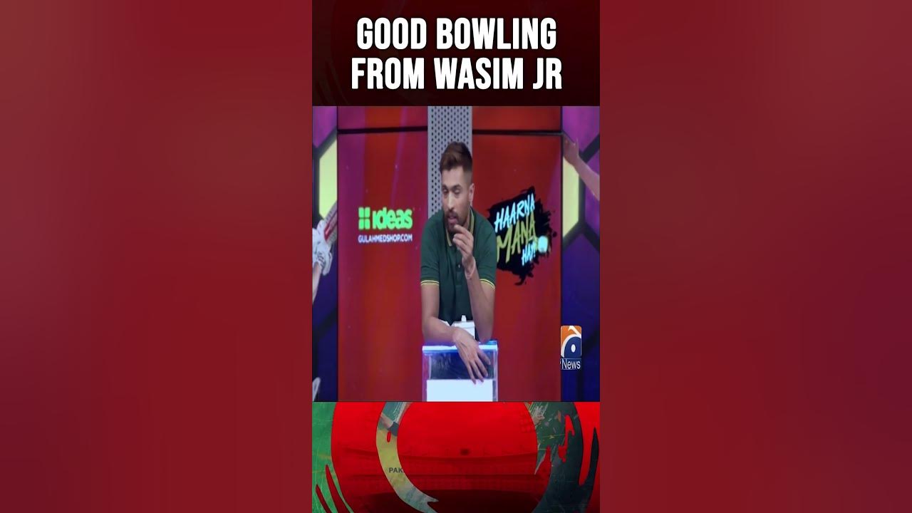 Good bowling from Wasim Jr abdulrazzaq mohammadamir imadwasim 