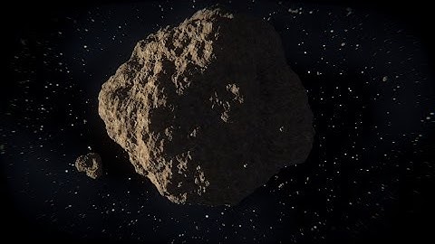 I made an Asteroid Field with #Blender