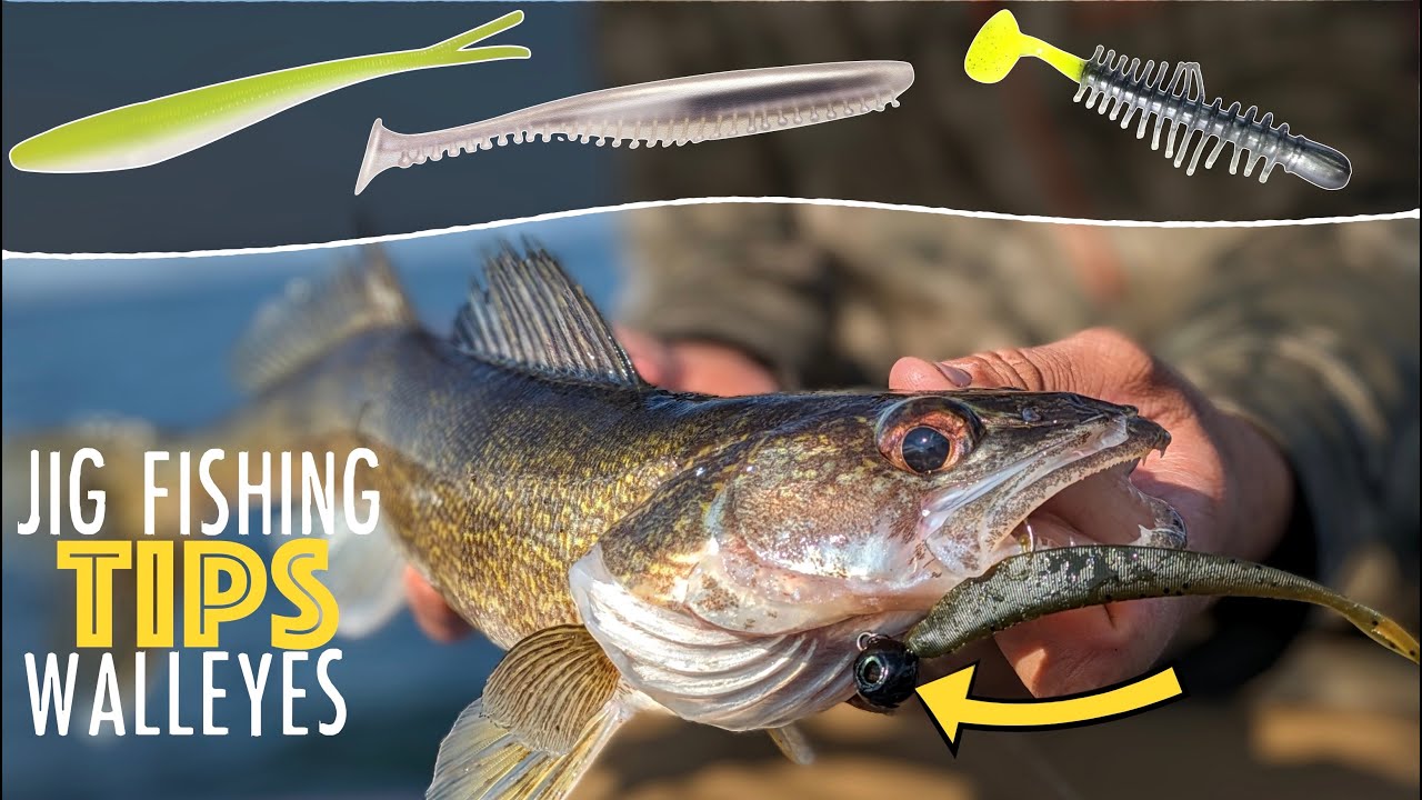 How to Select a Plastic to Jig a TON of Walleyes! 