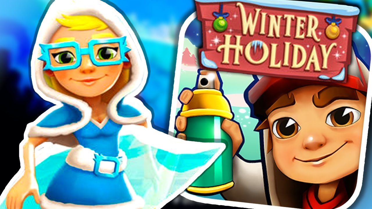 Game Subway Surfers: Winter Holiday online. Play for free