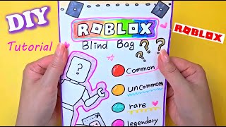 🌸Paper DIY🌸 Roblox Outfit Blind Bag #papercraft #roblox #unboxing #로블록스 #asmr