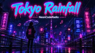 Tokyo Rainfall ☔ lofi hip hop / jazz beats to relax/code to【NeonCodeRadio】