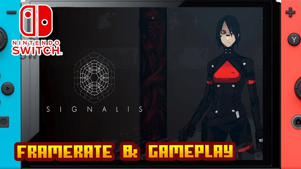 Signalis - (Nintendo Switch) - Framerate & Gameplay 