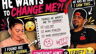 Read his journal…I think I regret it…