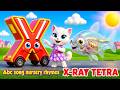 X is for X-ray Tetra | Alphabet Cars | Phonics Song | ABCD Rhymes | A for Apple #kidssong