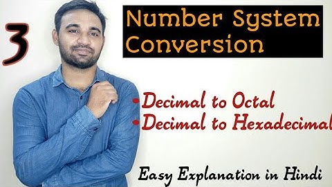 Number System Conversion (Part - 3)