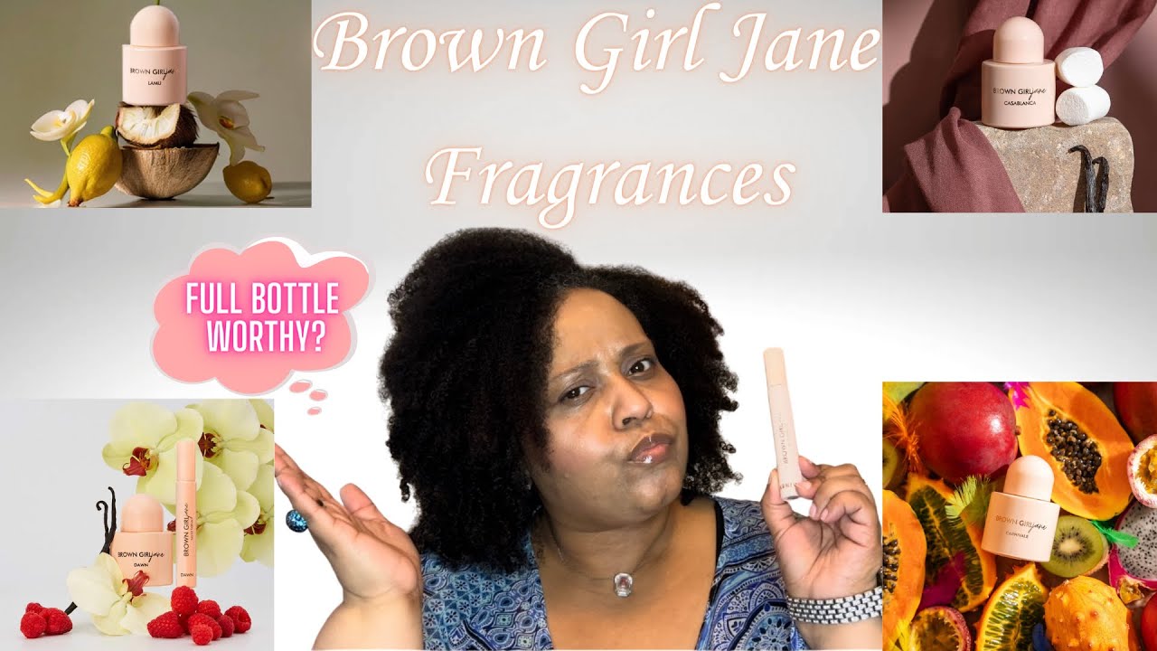 REVIEWING THE BROWN GIRL JANE FRAGRANCE LINE