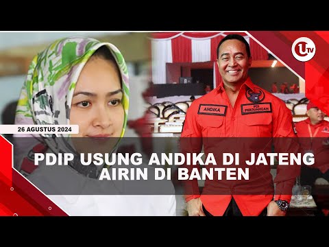 PDIP UMUMKAN CALON KEPALA DAERAH, ADA ANDIKA PERKASA DAN AIRIN | U-NEWS