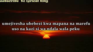 MAUZAUZA - ZUCHU FT KHADIJA KOPA ( VIDEO LYRICS)