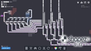 Purple Circles anyone (level 7 - 10) | Let's Play - Shapez io S1 E2