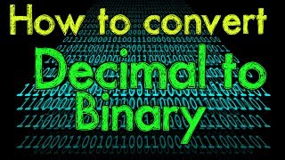 How to convert decimal to binary