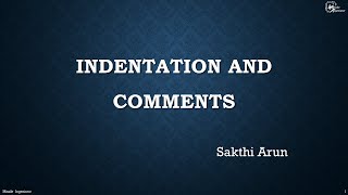 Lesson - 6 | Indentation & Comments | C Tutorial