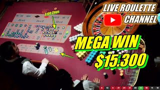 🔴LIVE ROULETTE | 💰 MEGA WIN 💲15.300 In Real Vegas Casino 🎄 $100 Chips Inside Session ✅ 2025-12-14 screenshot 3