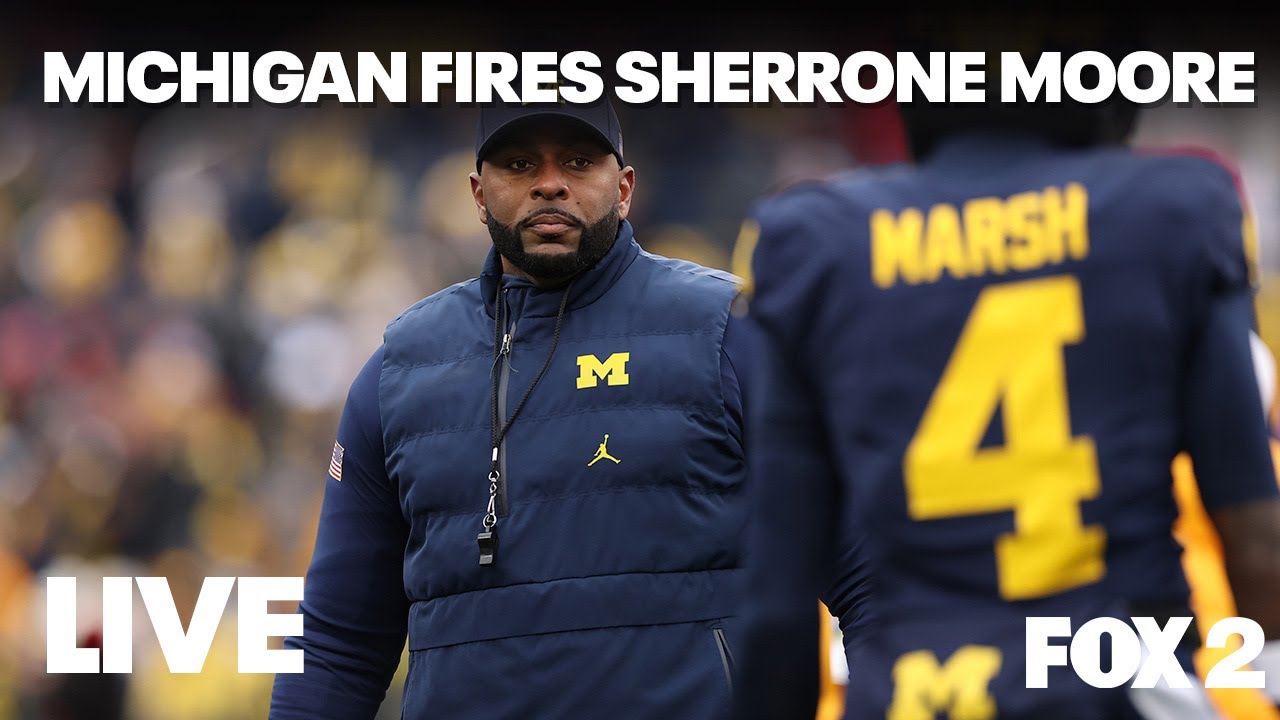 LIVE | Michigan fires head football coach Sherrone Moore