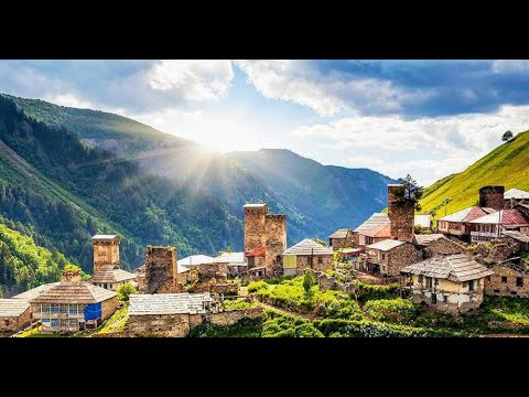 ზეცამ ნისლებში გაახვია სვანეთის მთები-Небо Покрыло Горы Сванетии Туманом