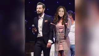 Halil İbrahim Ve Sila Turkoglu Sahneye Cikip Beraber Şarkı Soylediler...