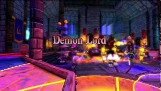 Dungeon Defenders Killing Bosses With Pretty Colours