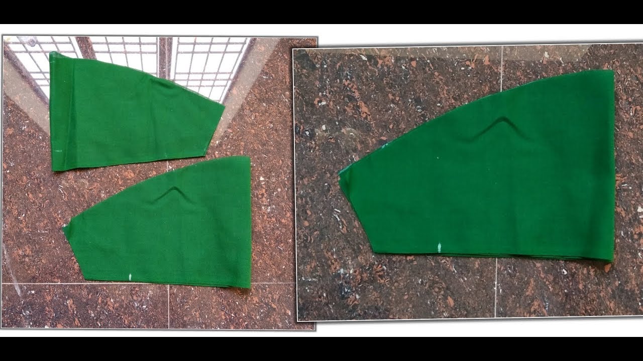 Sleeves cutting for churidar/ kurthi without lining YouTube