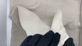 HU60NJ　キナリ　ﾘﾈﾝ100%　Wｶﾞｰｾﾞ　2色　120cm幅