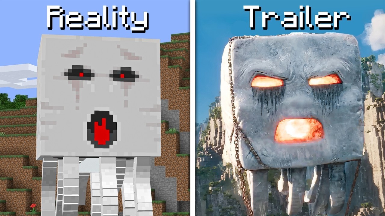 Minecraft Movie : Trailer vs Reality !