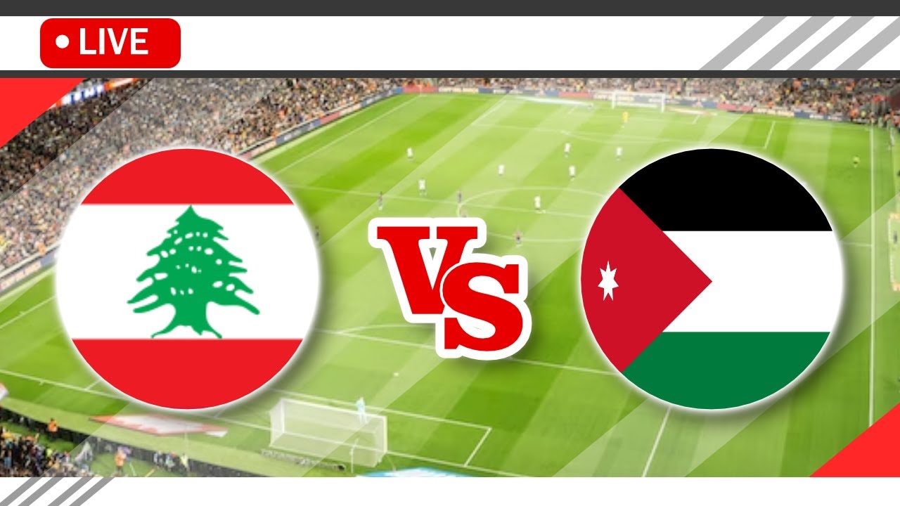🔴Lebanon vs Jordan LIVE Match Score Streaming Full HD International Friendly 2023 YouTube