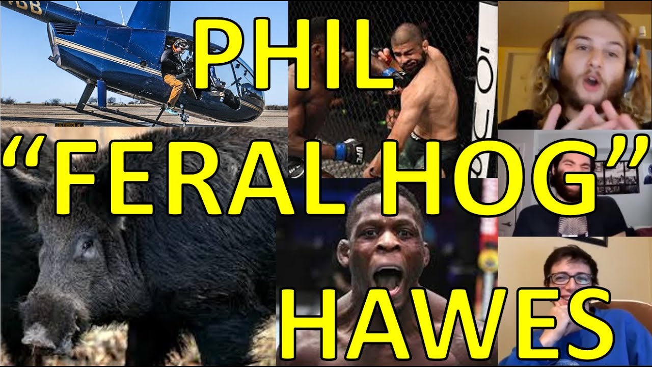 A FERAL HOG IN THE UFC! Phil Hawes KNOCKOUT of Jacob Malkoun reaction - SmeshCast Clips